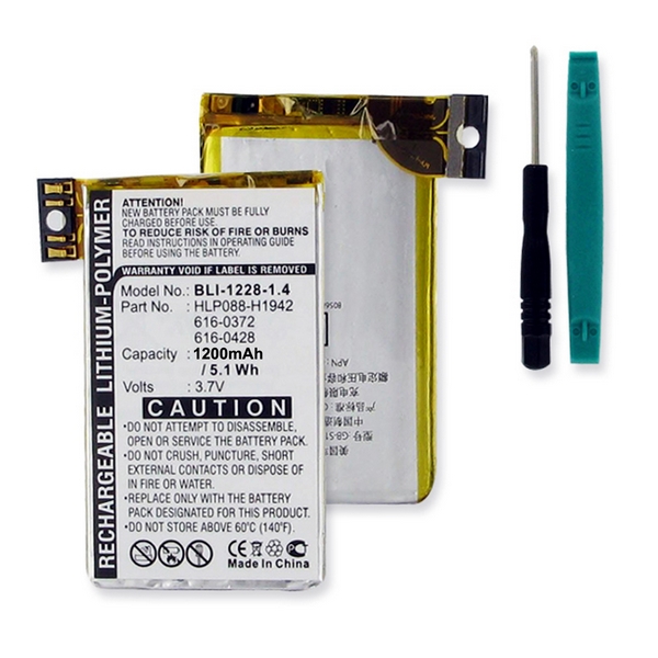Apple  616-0366 Cellular Battery APPLE iPHONE 3G LI-ION 1200mAh